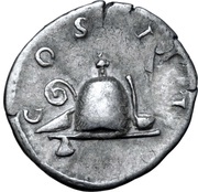 Denarius - Hadrian COS III, Rome, 125-127 reverse image