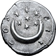 Denarius - Hadrian COS III, Rome, 126-127 reverse image