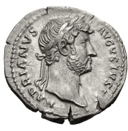 Denarius - Hadrian COS III obverse image
