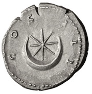 Denarius - Hadrian COS III, Rome, 126-127 reverse image