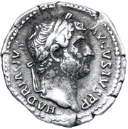 Denarius - Hadrian COS III • obverse image