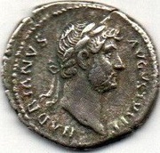 Denarius - Hadrian COS III; Minerva obverse image
