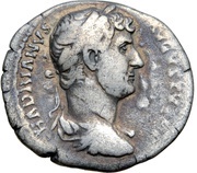 Denarius - Hadrian COS III; Minerva obverse image