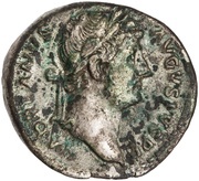 Denarius - Hadrian INDVLGENTIA AVG COS III; Indulgentia obverse image