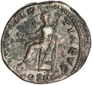 Denarius - Hadrian INDVLGENTIA AVG COS III; Indulgentia, Rome, 128-129 reverse image