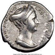 Denarius - Sabina Ceres obverse image