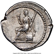 Denarius - Sabina Ceres, Rome, 128-129 reverse image