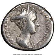 Denarius - Sabina Concordia obverse image