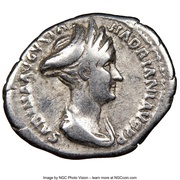 Denarius - Sabina Venus obverse image