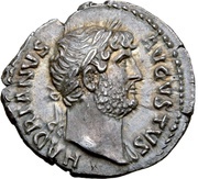 Denarius - Hadrian COS III; Concordia obverse image