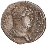 Denarius - Hadrian INDVLGENTIA AVG P P COS III; Indulgentia obverse image