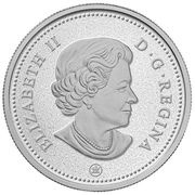 25 Cents - Elizabeth II The caribou obverse image