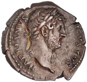 Denarius - Hadrian LIBERALITAS AVG P P COS III; Liberalitas obverse image