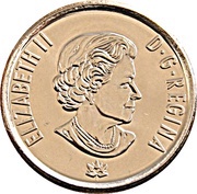 25 Cents - Elizabeth II Hope for a Green Future obverse image