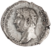 Denarius - Hadrian FELICITATI AVG COS III P P obverse image