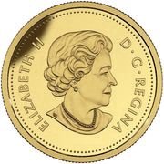 25 Cents - Elizabeth II Traditional Arctic Hare obverse image