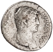 Denarius - Hadrian TRANQVILLITAS AVG COS III P P; Tranquillitas obverse image