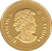 25 Cents - Elizabeth II Inuit Arctic Fox obverse image