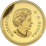 25 Cents - Elizabeth II Inuit Arctic Hare obverse image