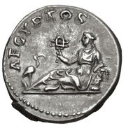 Denarius - Hadrian AEGYPTOS; Egypt, Rome, 130-133 reverse image