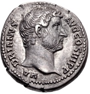 Denarius - Hadrian AFRICA; Africa obverse image