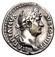 Denarius - Hadrian AFRICA; Africa obverse image