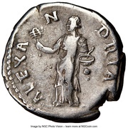 Denarius - Hadrian ALEXANDRIA; Alexandria, Rome, 130-133 reverse image