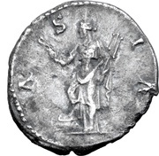 Denarius - Hadrian ASIA; Asia, Rome, 130-133 reverse image