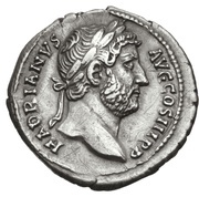 Denarius - Hadrian GERMANIA; Germania obverse image