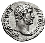 Denarius - Hadrian GERMANIA; Germania obverse image