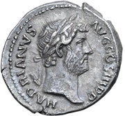Denarius - Hadrian GERMANIA; Germania obverse image