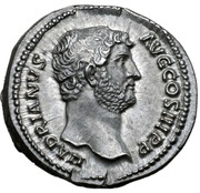 Denarius - Hadrian HISPANIA; Hispania obverse image