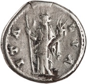 Denarius - Hadrian ITALIA; Italia, Rome, 130-133 reverse image