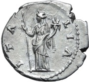 Denarius - Hadrian ITALIA; Italia, Rome, 130-133 reverse image