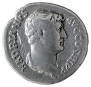 Denarius - Hadrian ITALIA; Italia obverse image