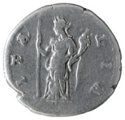 Denarius - Hadrian ITALIA; Italia, Rome, 130-133 reverse image