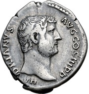 Denarius - Hadrian NILVS; Nilus obverse image