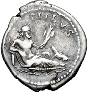 Denarius - Hadrian NILVS; Nilus, Rome, 130-133 reverse image