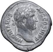 Denarius - Hadrian NILVS; Nilus obverse image