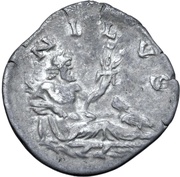 Denarius - Hadrian NILVS; Nilus, Rome, 130-133 reverse image