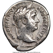 Denarius - Hadrian RESTITVTORI GALLIAE; Gallia obverse image