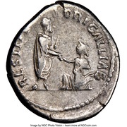 Denarius - Hadrian RESTITVTORI GALLIAE; Gallia, Rome, 130-133 reverse image