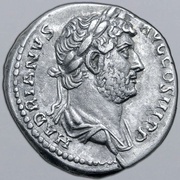 Denarius - Hadrian RESTITVTORI GALLIAE; Gallia obverse image