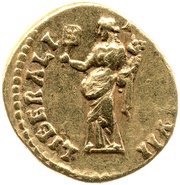 Denarius - Hadrian ROMA FELIX; Roma, Rome, 130-138 reverse image