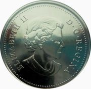 25 Cents - Elizabeth II Edmontonia longiceps obverse image