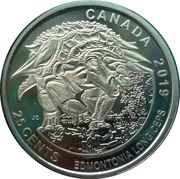 25 Cents - Elizabeth II Edmontonia longiceps reverse image