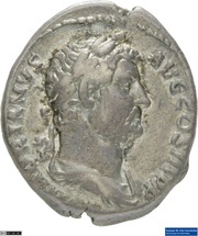 Denarius - Hadrian ADVENTVS AVG; Roma obverse image