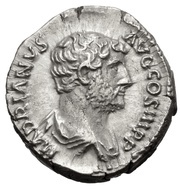 Denarius - Hadrian FELICITAS AVG; Felicitas obverse image