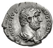 Denarius - Hadrian LIBERALITAS AVG VI; Liberalitas obverse image
