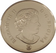 25 Cents - Elizabeth II Connecting Canada - Kermode Bear obverse image